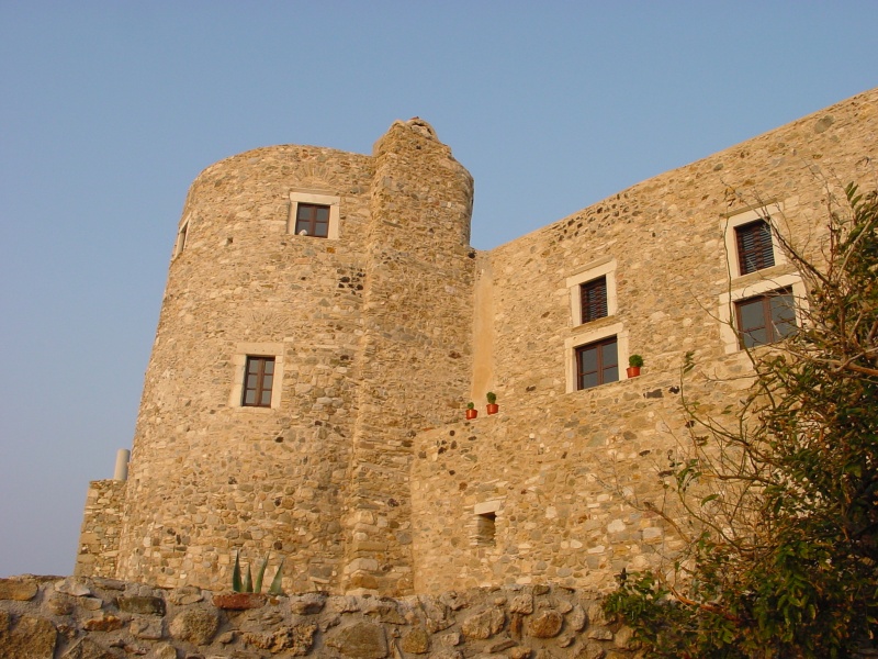 Naxos Altstadt Naxos Venezianische Festung (Castro) 2.JPG -                                